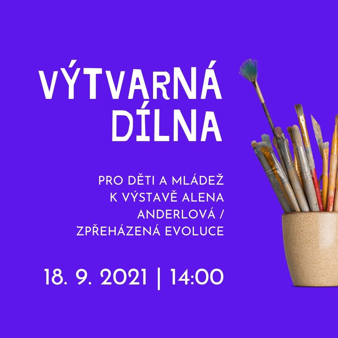 Výtvarná dílna pro děti k výstavě Alena Anderlová 